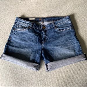 Kut from the Kloth “Catherine Boyfriend” Denim Shorts